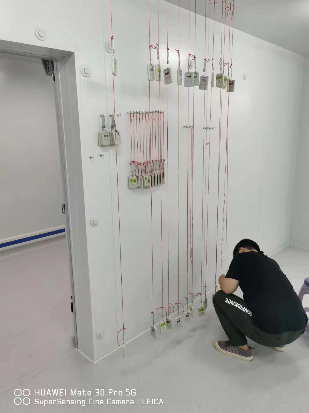 冷庫驗證現場